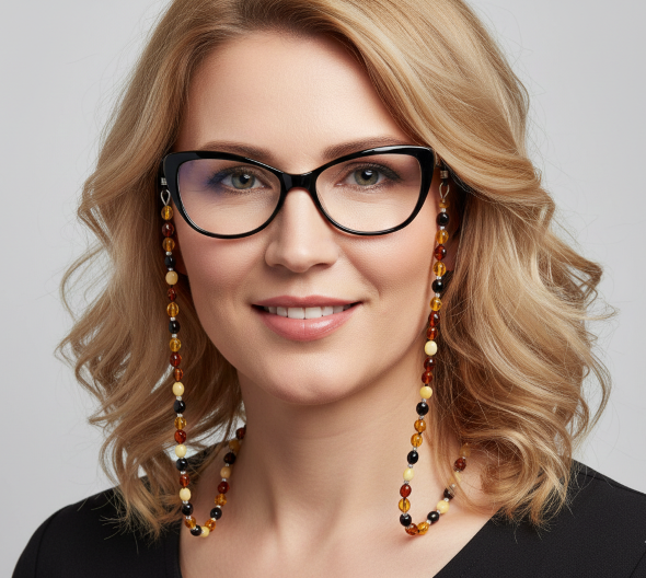 Amber Cord For Glasses