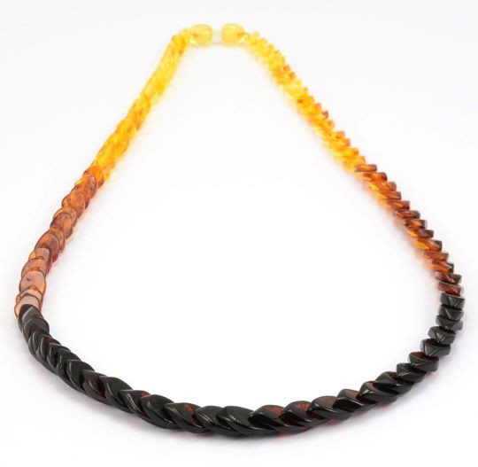 Rainbow Amber Necklace