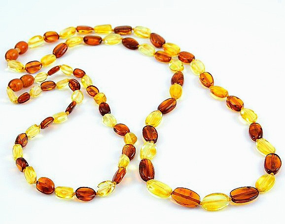 Amber Beaded Necklaces