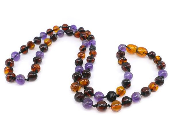 Amber Beaded Necklace