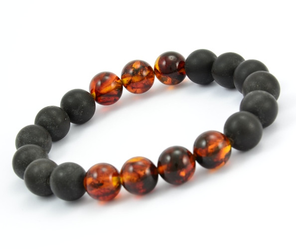 Mens Amber Bracelet