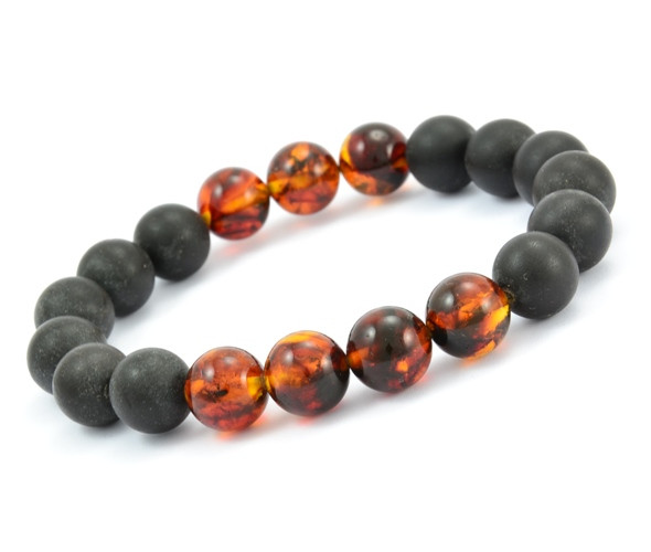 Mens Amber Bracelet