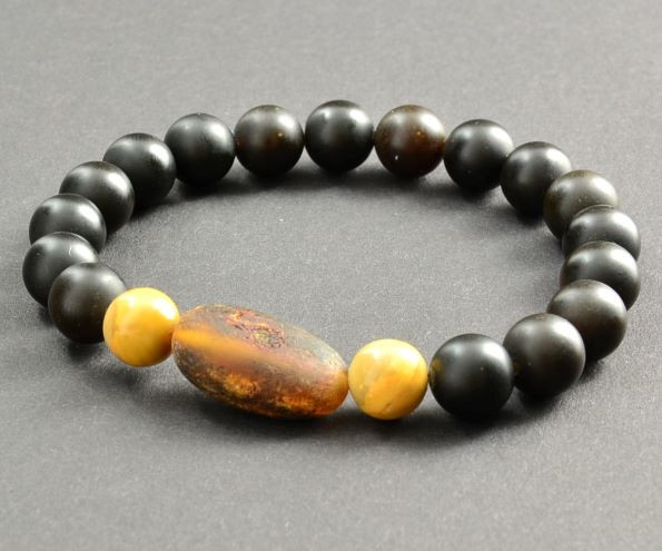 Amber Bracelet for Guys