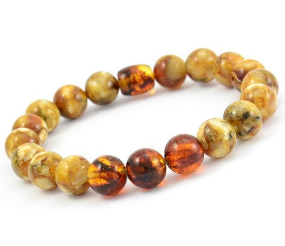 Mens Amber Bracelet 