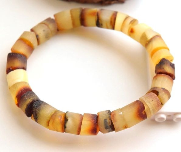 Mens Amber Bracelet