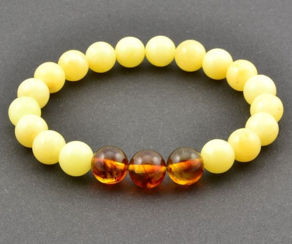 Mens Amber Bracelet