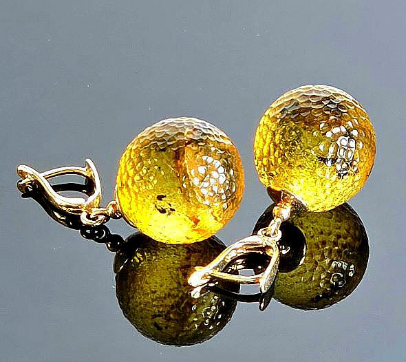 Amber Earrings
