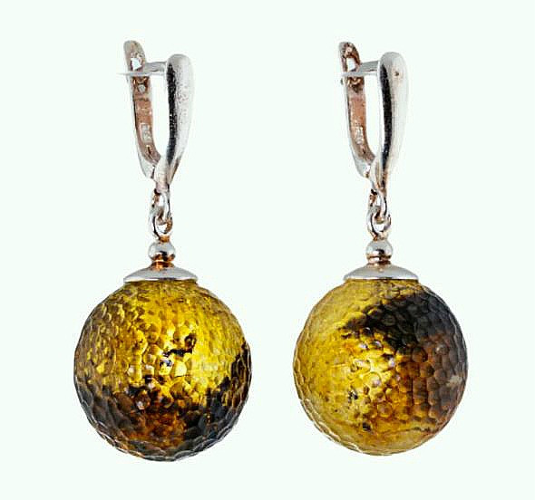 Amber Earrings