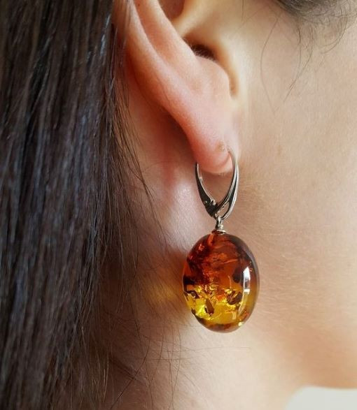 Amber Earrings