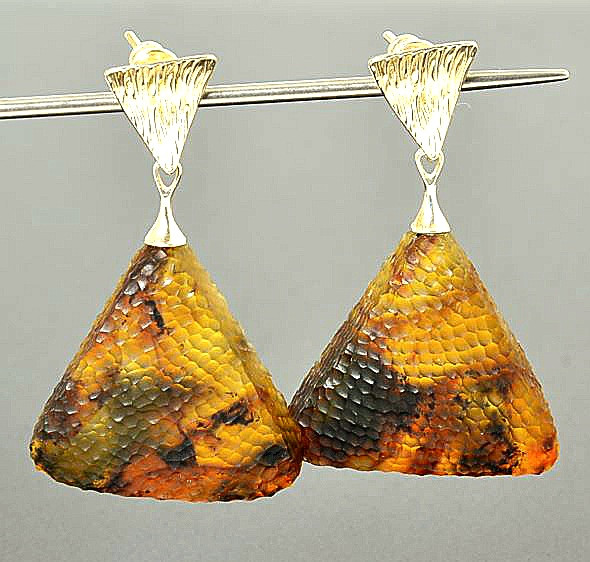 Amber Earrings