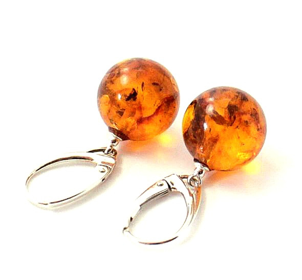 Amber Earrings