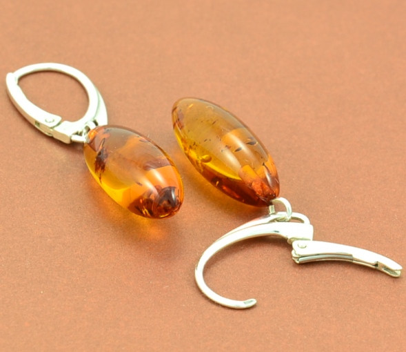 Amber Earrings