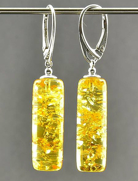 Amber Earrings