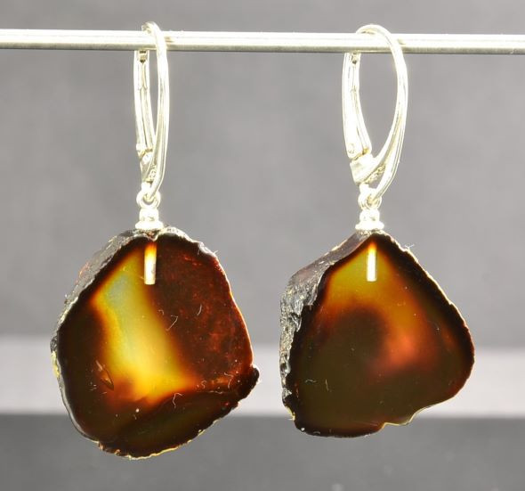 Amber Earrings