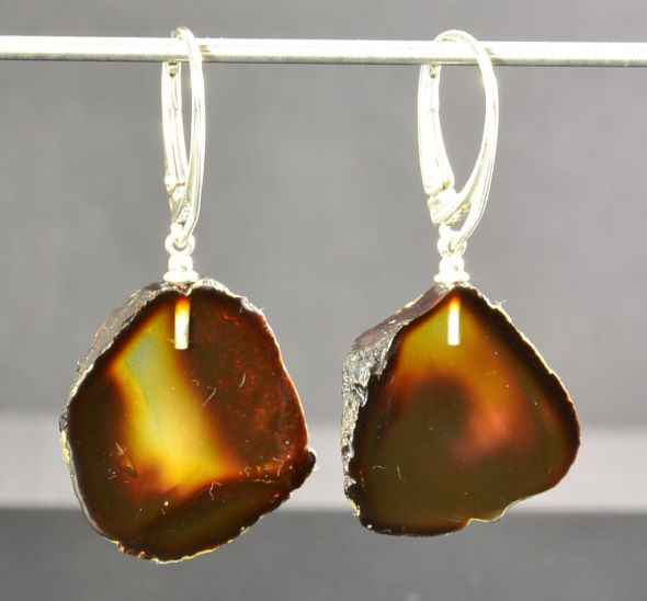 Amber Earrings