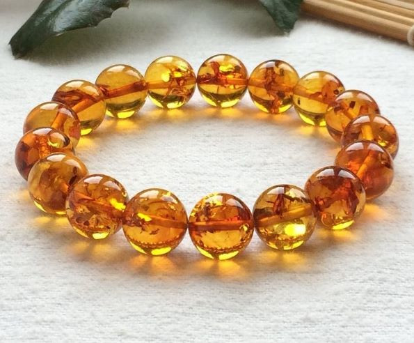 Mens Amber Bracelet