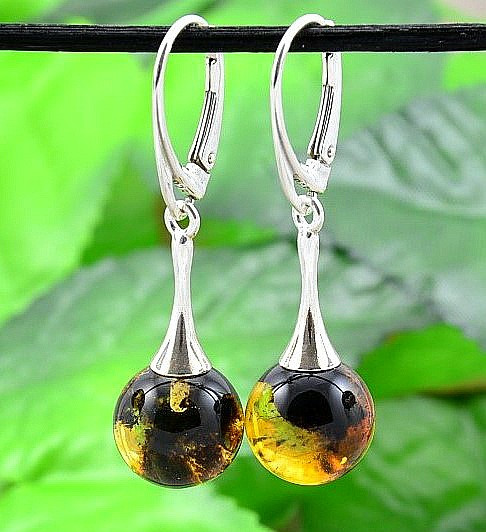 Amber Earrings