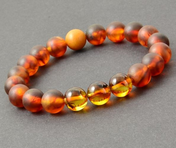 Mens Amber Bracelet