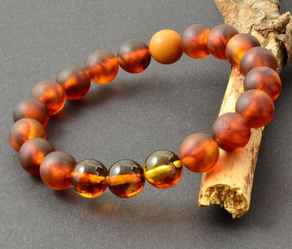 Mens Amber Bracelet
