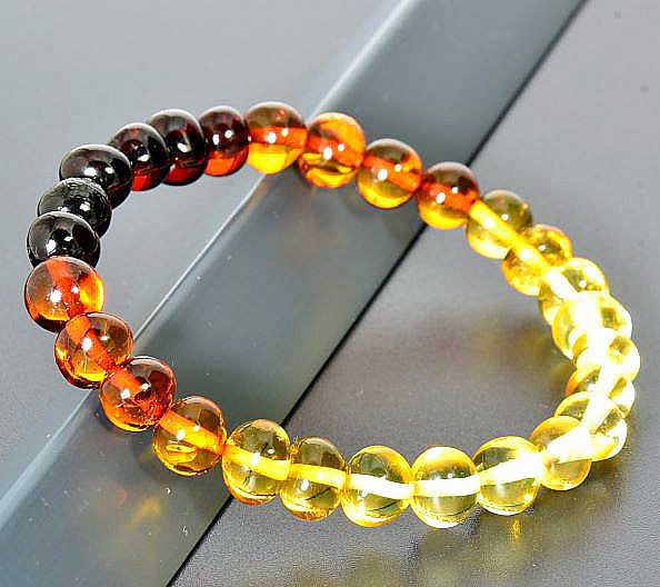 Amber Beaded Bracelets