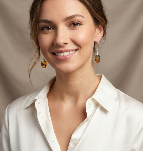 Amber Earrings