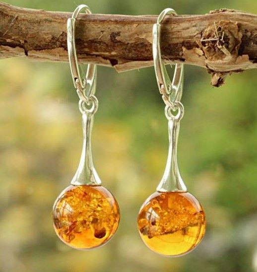 Baltic Amber Earrings 
