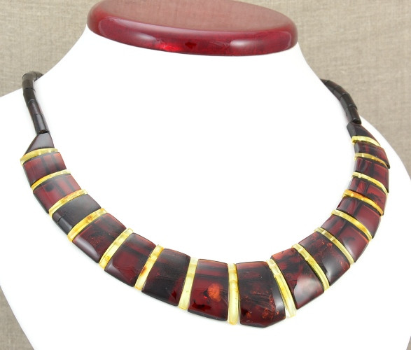 Cleopatra Amber Necklace