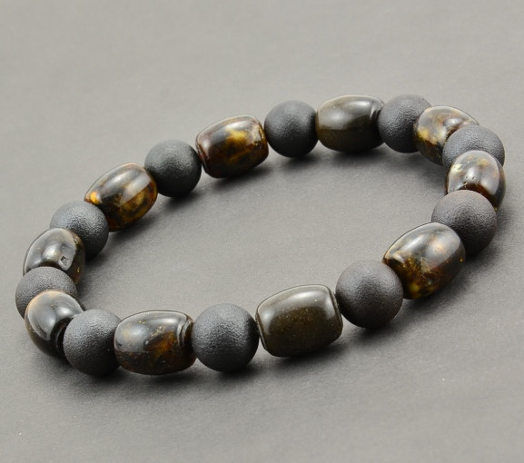 Men's Amber Bracelet