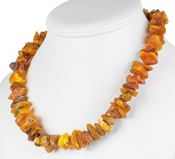 Raw Amber Necklace