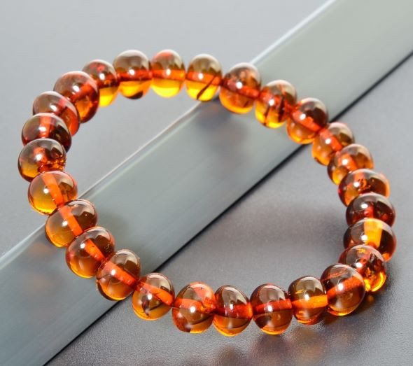 Amber beaded Bracelet