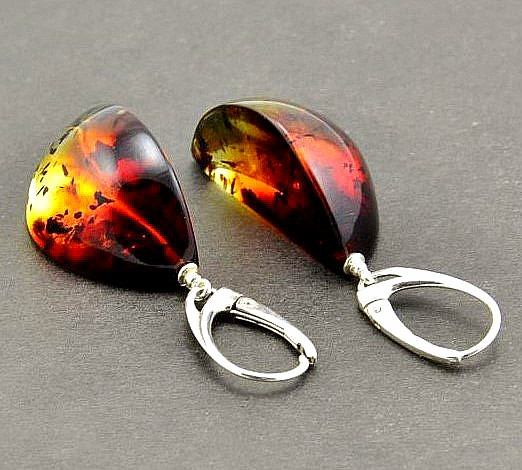 Amber Earrings