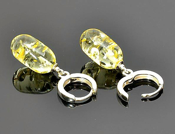 Amber Dangle Earrings