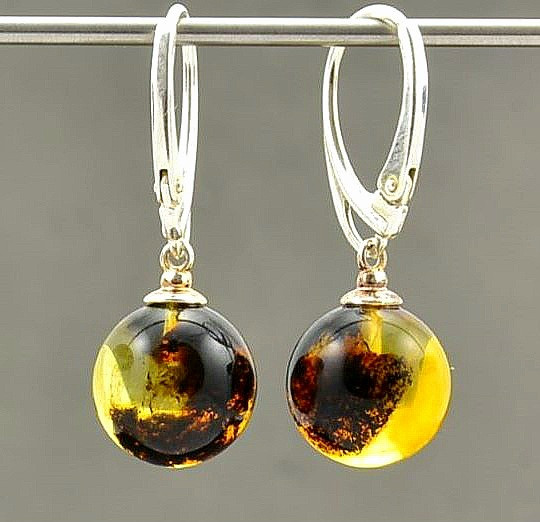 Amber Earrings