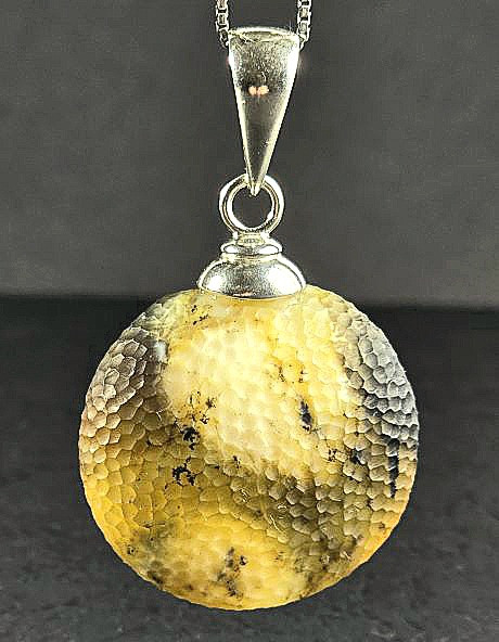 Large Amber Pendant