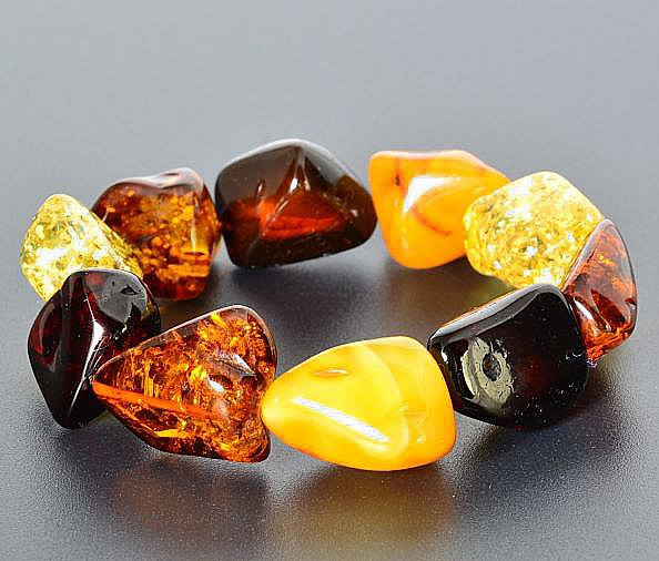 Amber Beaded Bracelets