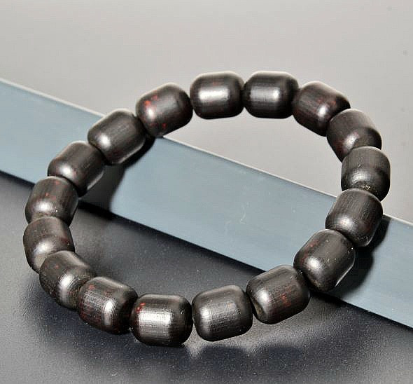 Mens Amber Beaded Bracelet
