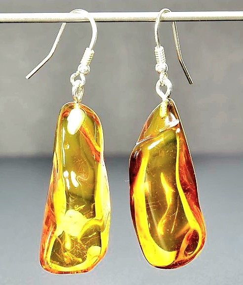 Amber Earrings