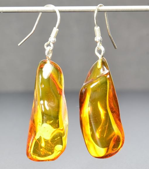 Amber Earrings