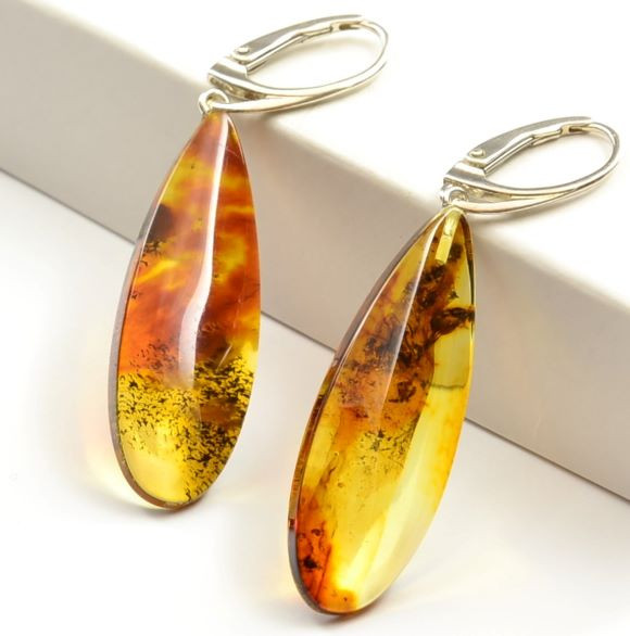 Amber Earrings