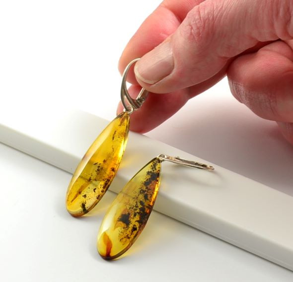 Amber Earrings