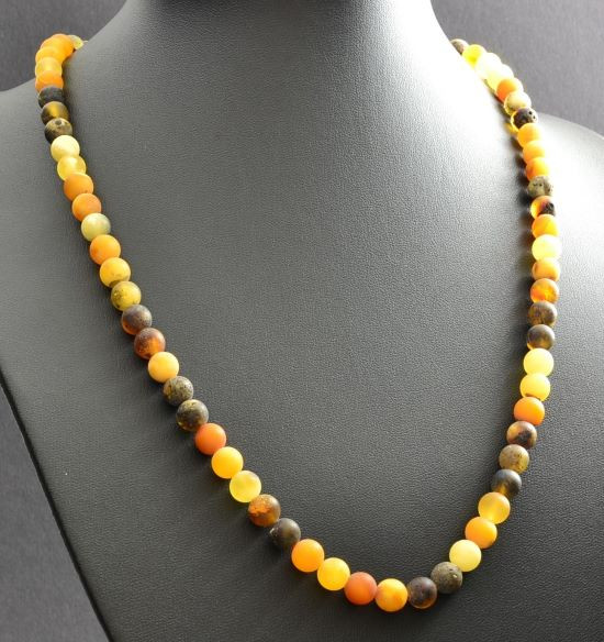 Mens Amber Necklace 