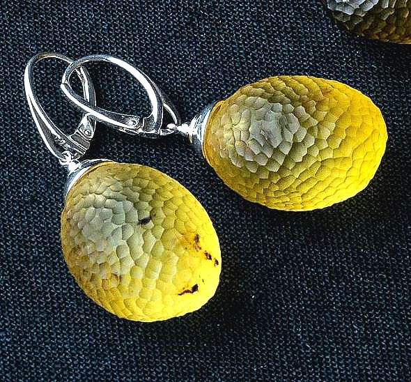 Amber Earrings
