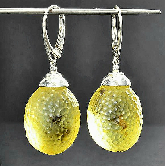 Amber Earrings