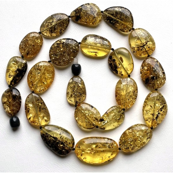 Green Amber Necklace