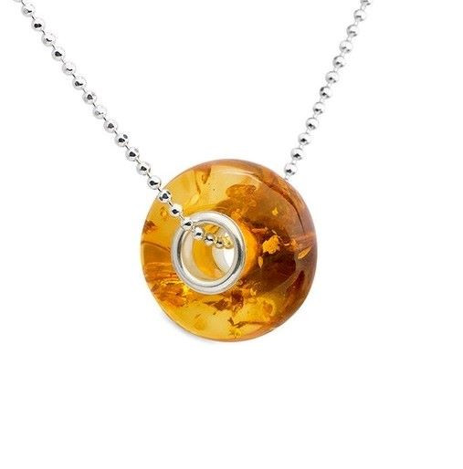 Amber Charm Bead