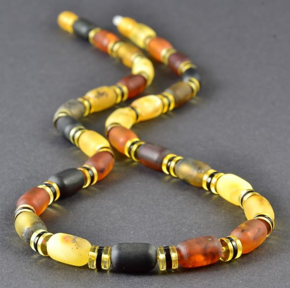 Mens Amber Necklace