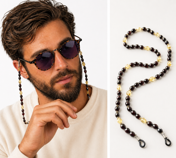 Amber Cord For Glasses