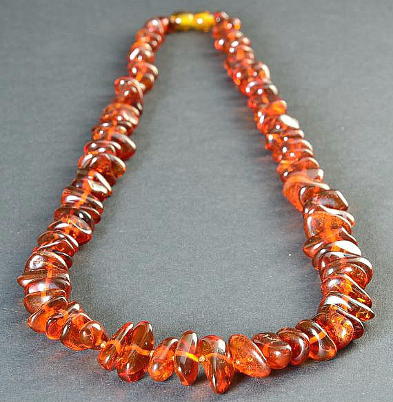 amber necklace