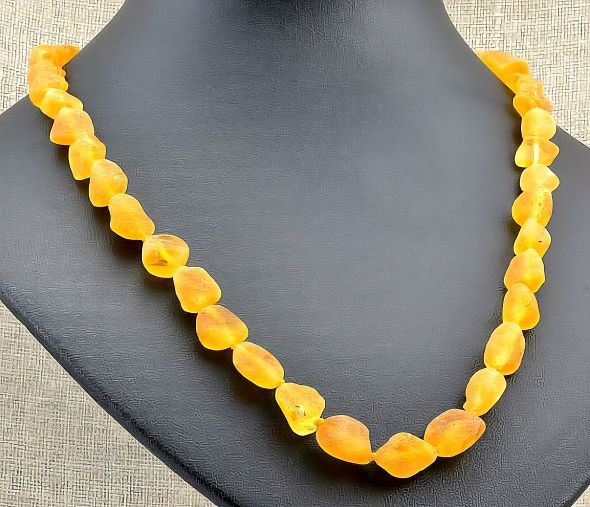 Raw Amber Necklace