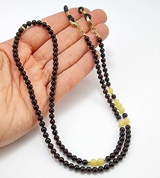 Baltic Amber Cord For Glasses